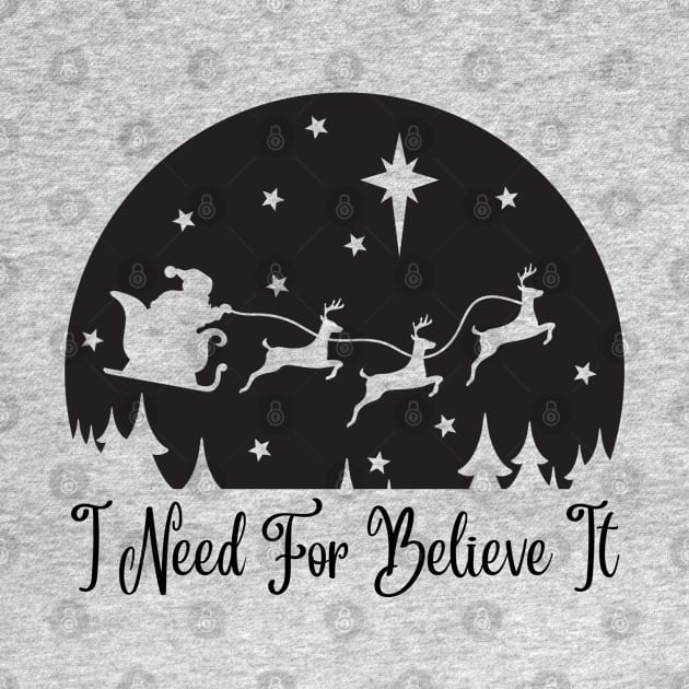 I Need For Believe It - black by overpeck